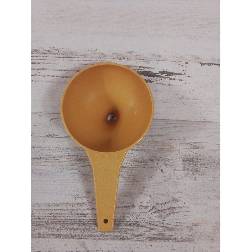 Tupperware Vintage Yellow Funnel